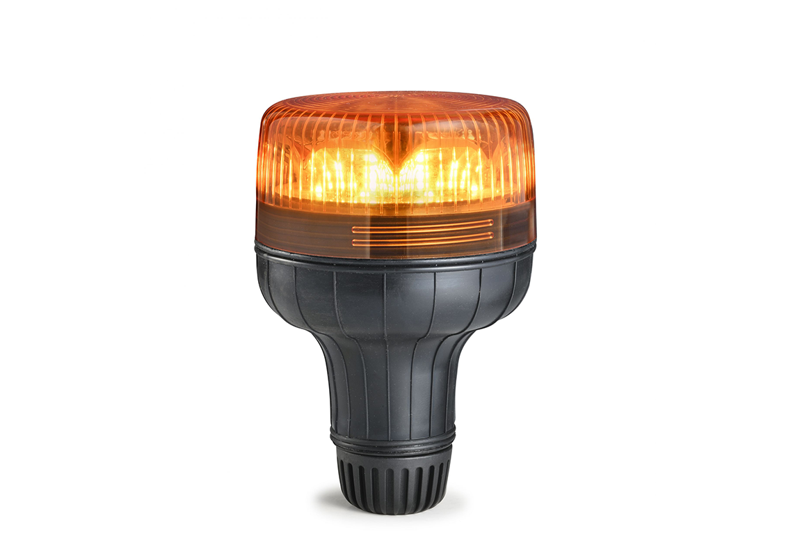 Gyrophare orange rotatif hampe flexible CL1 - EVOLUX